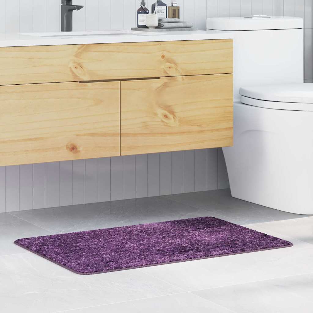 Αντιολισθητικό μαξιλάρι μπάνιου Μοβ 60 x 90 cm PP - Pakobazaar