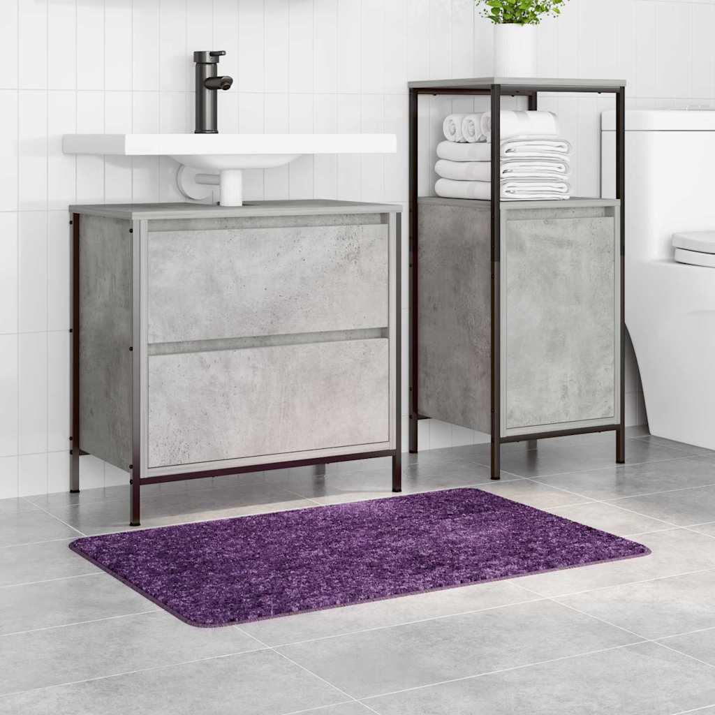 Αντιολισθητικό μαξιλάρι μπάνιου Μοβ 60 x 90 cm PP - Pakobazaar