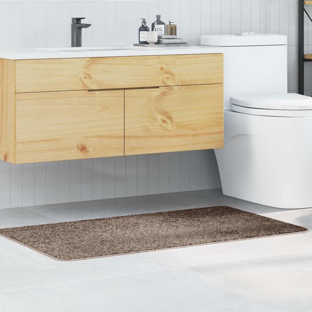 Αντιολισθητικό μαξιλάρι μπάνιου Καφέ 70 x 120 cm PP