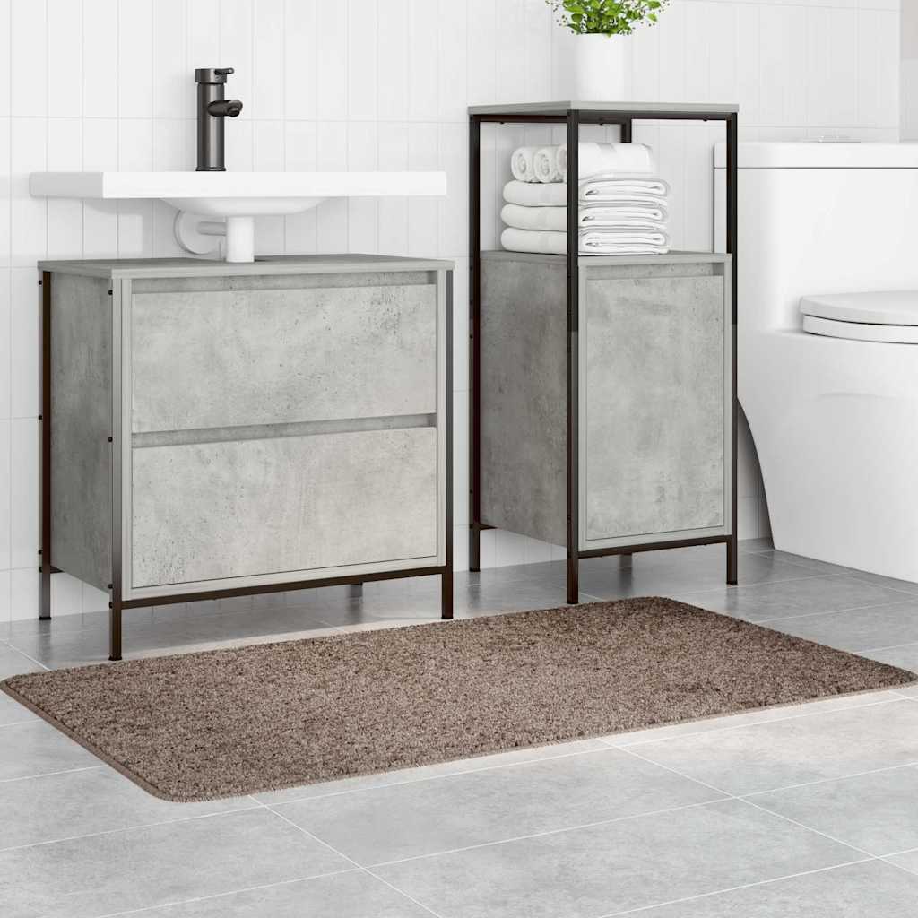 Αντιολισθητικό μαξιλάρι μπάνιου Καφέ 70 x 120 cm PP