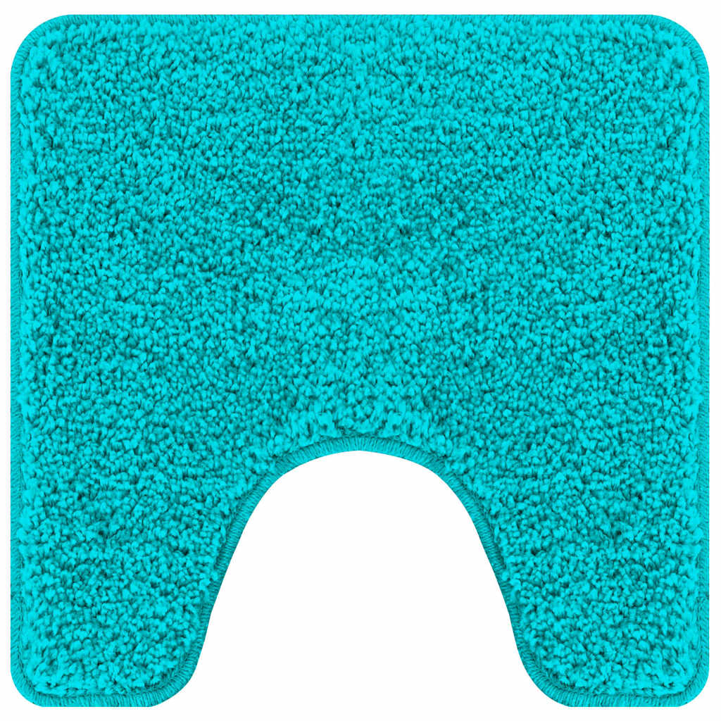 Σετ Μάτ Μπάνιου Αντιολισθητικό 2 pcs Τιρκουάζ PP