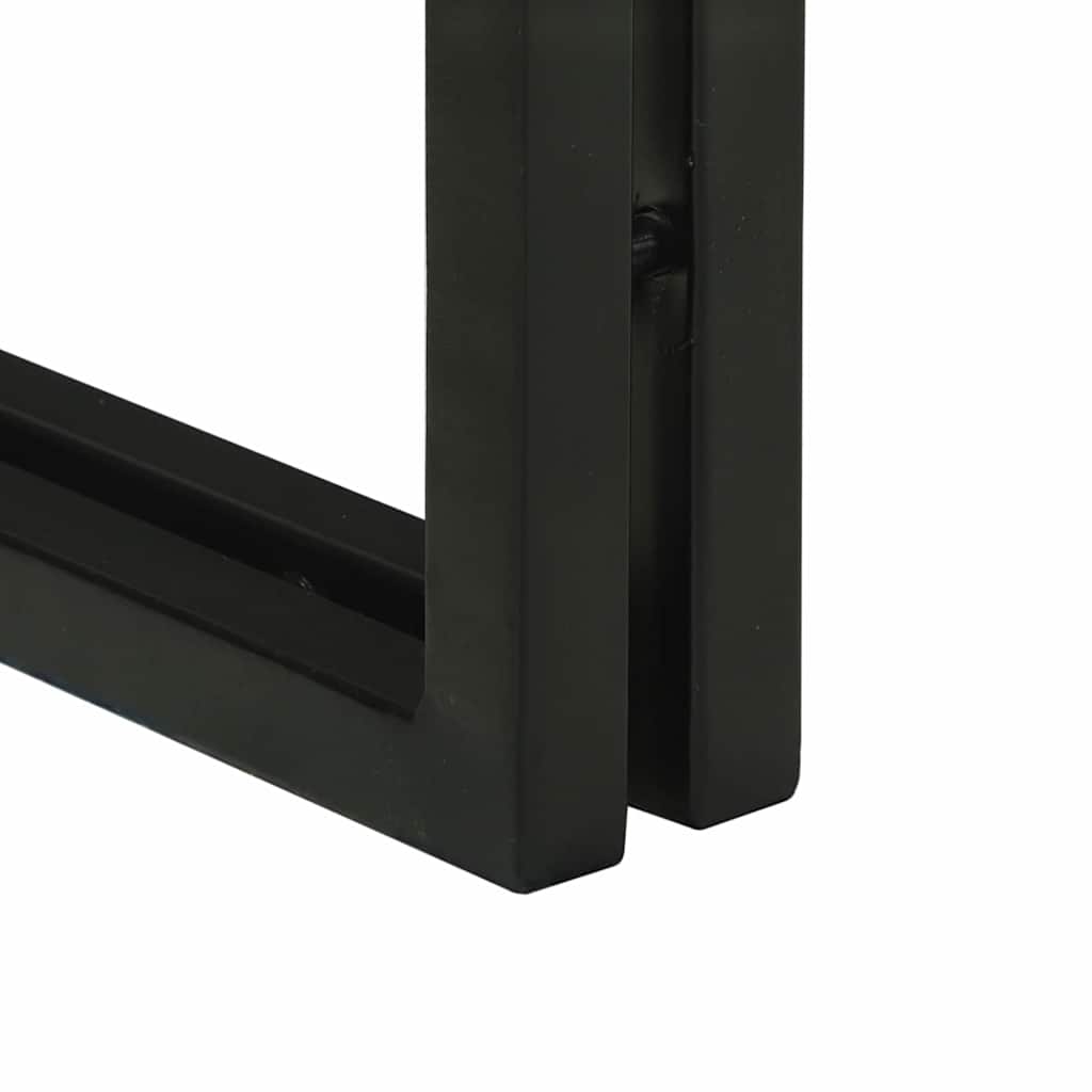 Τραπεζάκι σαλονιού 2 pcs Καφέ Στερεό ξύλο μάνγκο