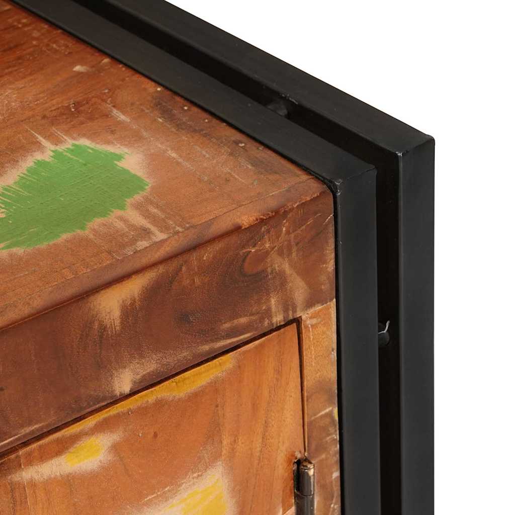 Ντουλάπι TV Πολύχρωμο 120 x 33 x 50 εκ Μασίφ ανακυκλωμένο ξύλο - Pakobazaar
