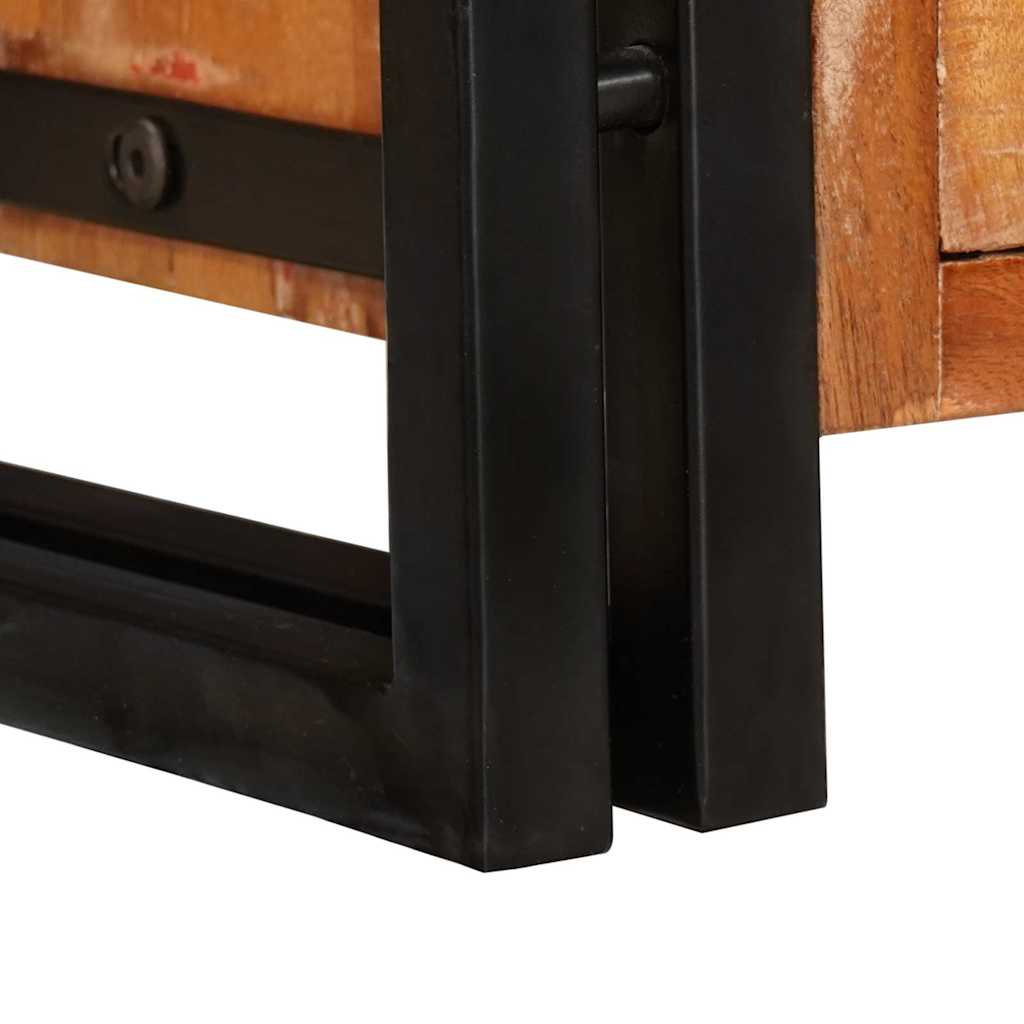 Ντουλάπι TV Πολύχρωμο 120 x 33 x 50 εκ Μασίφ ανακυκλωμένο ξύλο - Pakobazaar