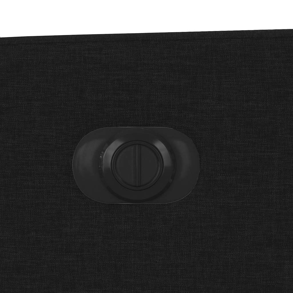 Πολυθρόνα Ανακλινόμενη Ηλεκτρική Μαύρη Υφασμάτινη