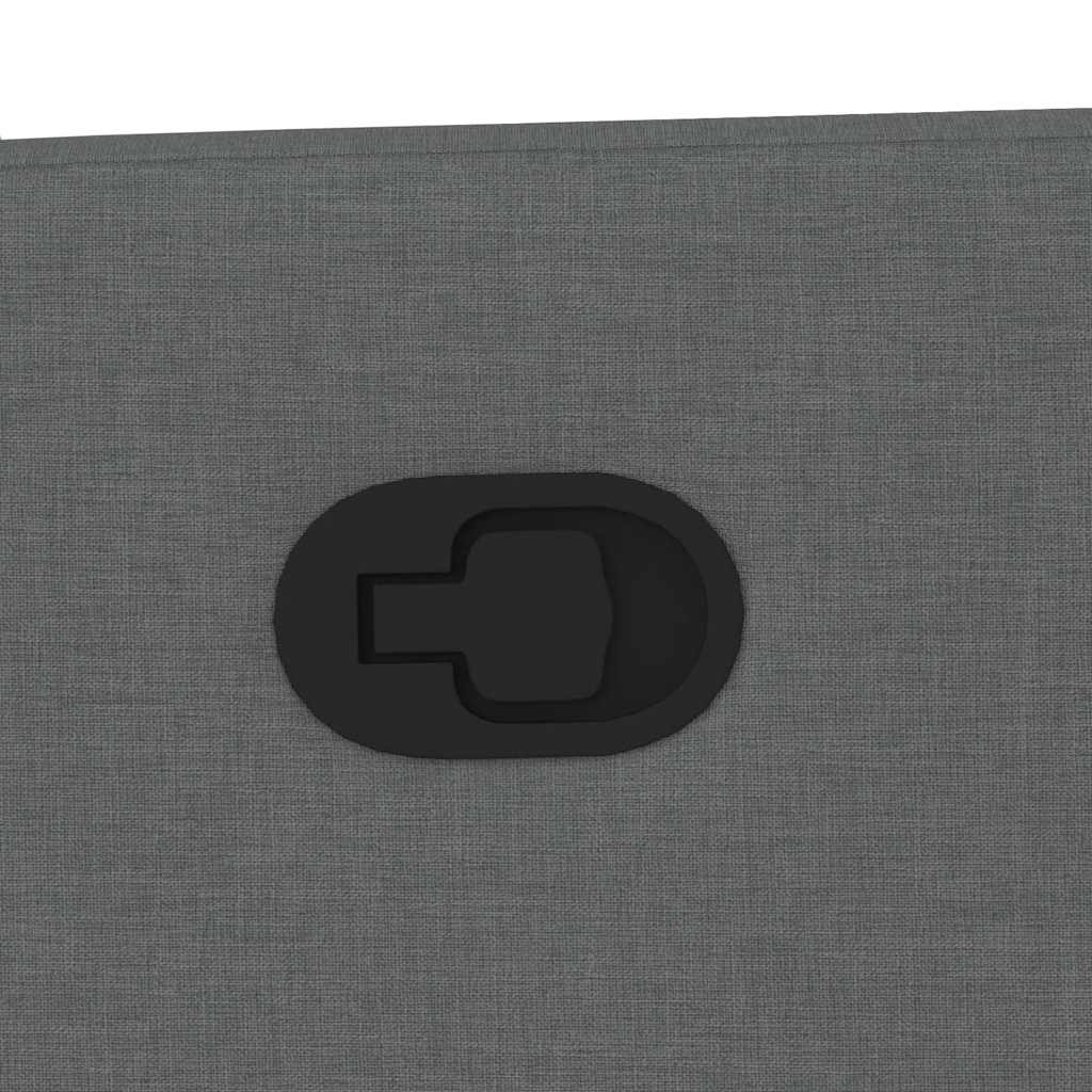 Πολυθρόνα Ανακλινόμενη με Ανύψωση Σκούρο Γκρι Υφασμάτινη - Pakobazaar