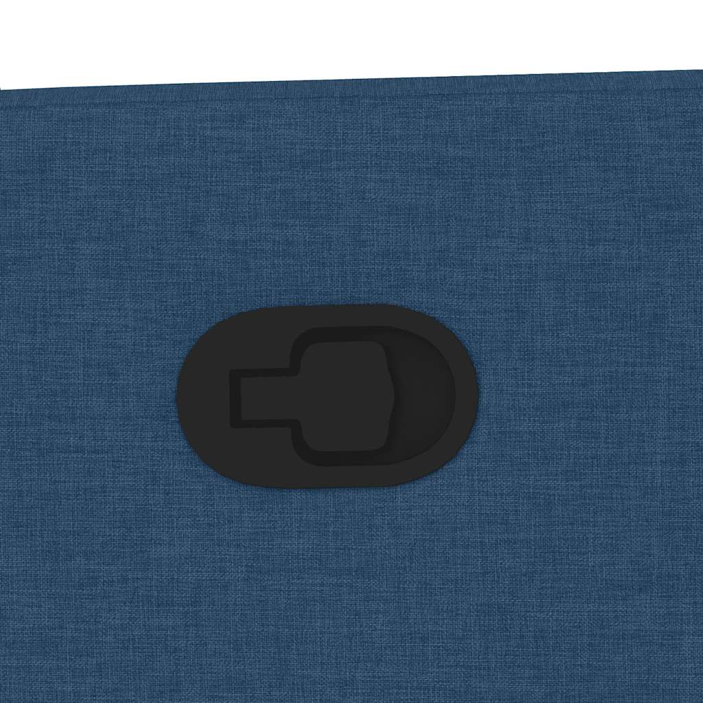 Πολυθρόνα Ανακλινόμενη με Ανύψωση Μπλε Υφασμάτινη - Pakobazaar