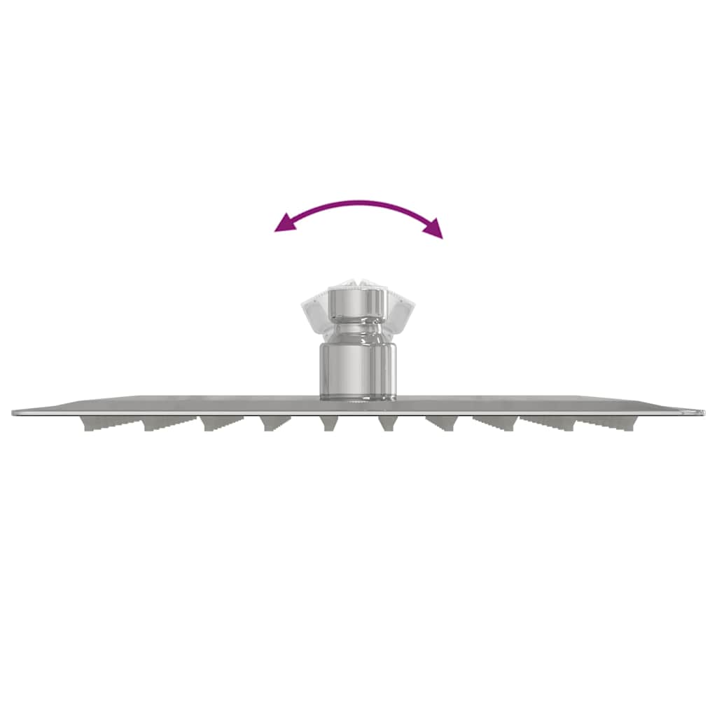 Κεφαλή Nτους Βροχή Τετράγωνη 20x20 εκ. Ανοξείδωτο Ατσάλι 304