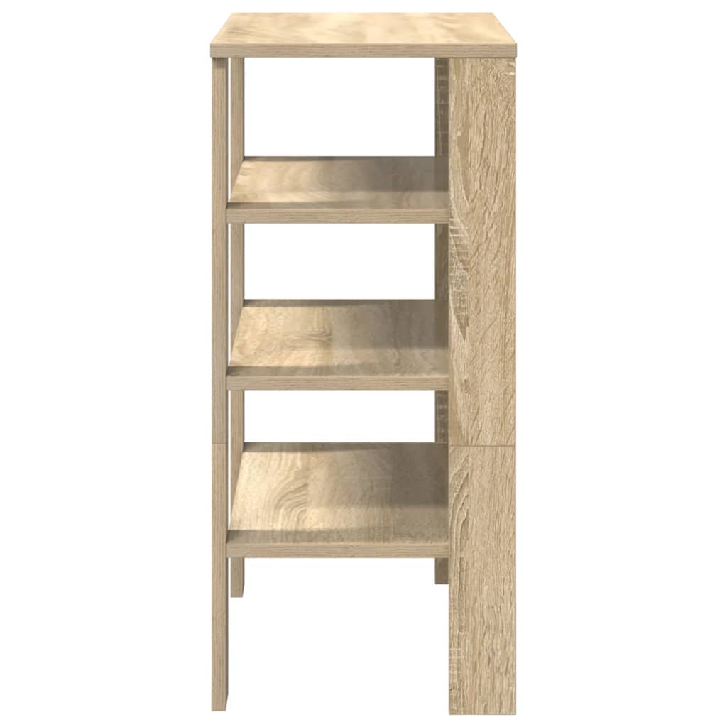 Ράφι παπουτσιών  Sonoma Oak 61x32x70 cm Κατασκευασμένο ξύλο