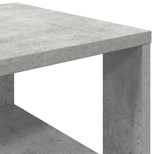 Ράφι παπουτσιών  Γκρι μπετόν 61x32x70 cm Κατασκευασμένο ξύλο
