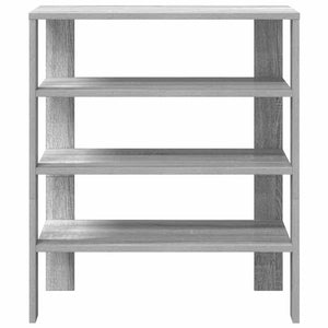 Ράφι παπουτσιών  Γκρι Sonoma 61x32x70 cm Κατασκευασμένο ξύλο