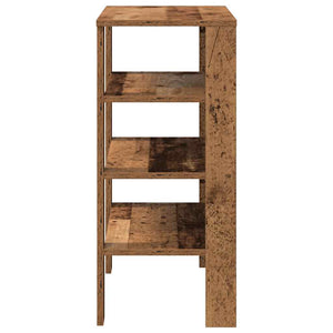 Ράφι παπουτσιών  Παλιό ξύλο 61x32x70 cm Κατασκευασμένο ξύλο