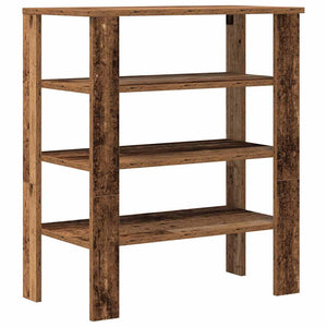 Ράφι παπουτσιών  Παλιό ξύλο 61x32x70 cm Κατασκευασμένο ξύλο