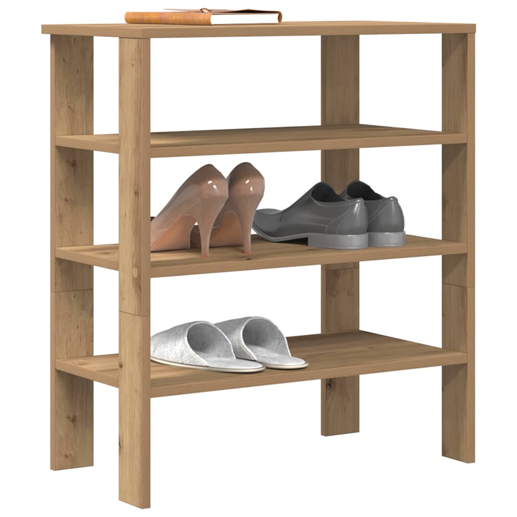 Ράφι παπουτσιών  Artisan Oak 61x32x70 cm Κατασκευασμένο ξύλο