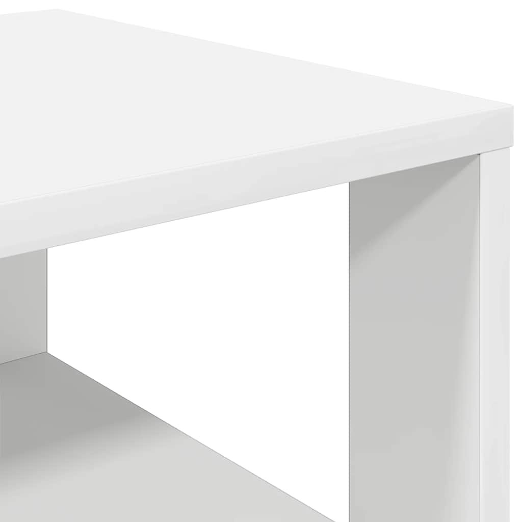 Ράφι παπουτσιών  Λευκό 61x32x87,5 cm Κατασκευασμένο ξύλο - Pakobazaar