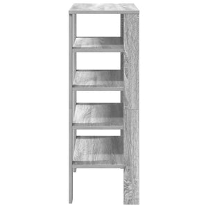 Ράφι παπουτσιών  Γκρι Sonoma 61x32x87,5 cm Κατασκευασμένο ξύλο