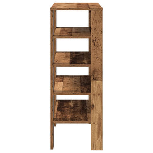Ράφι παπουτσιών  Παλιό ξύλο 61x32x87,5 cm Κατασκευασμένο ξύλο