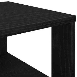 Παπουτσοθήκη Μαύρη Δρυς 61x32x105 εκ. από Επεξεργασμένο Ξύλο - Pakobazaar