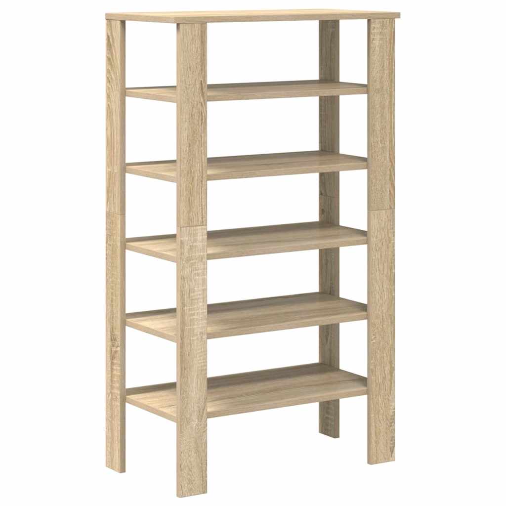 Παπουτσοθήκη Sonoma Δρυς 61x32x105 εκ. Επεξεργασμένο Ξύλο