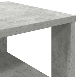 Ράφι παπουτσιών  Γκρι μπετόν 61x32x105 cm Κατασκευασμένο ξύλο