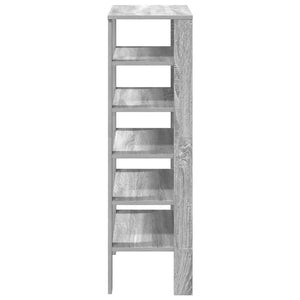 Ράφι παπουτσιών  Γκρι Sonoma 61x32x105 cm Κατασκευασμένο ξύλο