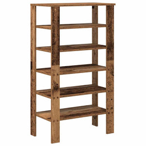 Ράφι παπουτσιών  Παλιό ξύλο 61x32x105 cm Κατασκευασμένο ξύλο - Pakobazaar