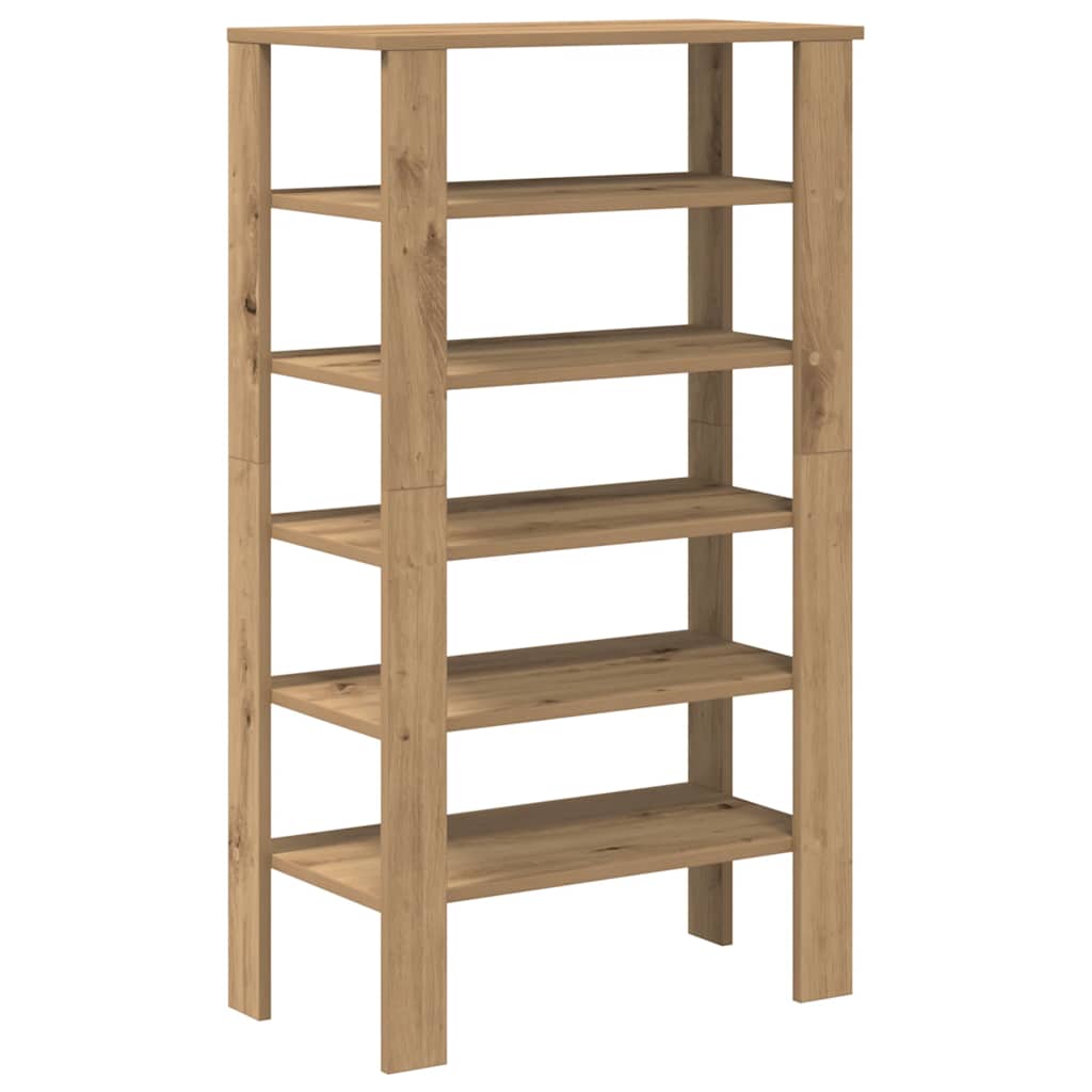 Ράφι παπουτσιών  Artisan Oak 61x32x105 cm Κατασκευασμένο ξύλο
