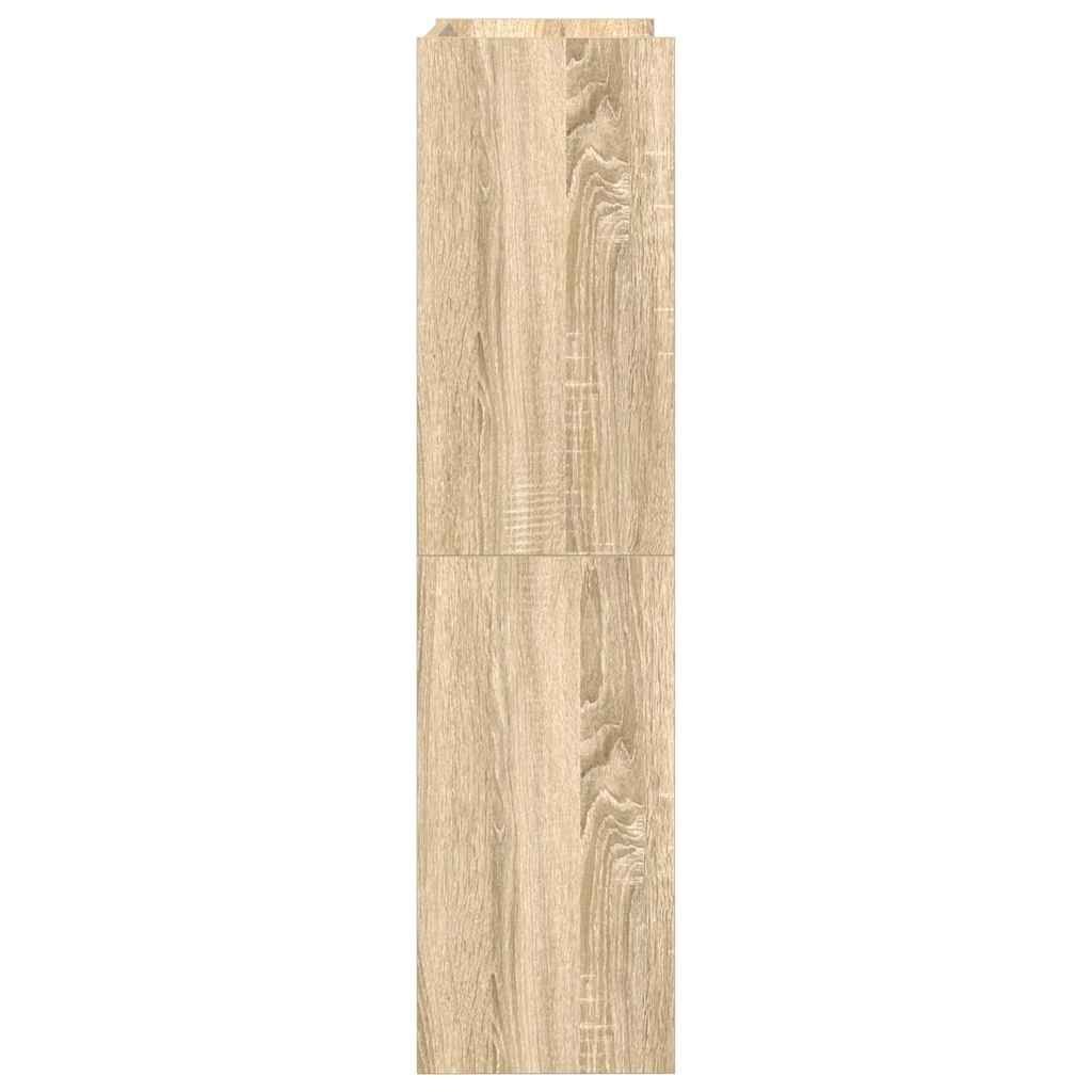Παπουτσοθήκη sonoma Δρυς 60x25x100 εκ. Επεξεργασμένο Ξύλο