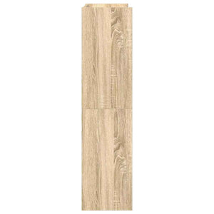 Παπουτσοθήκη sonoma Δρυς 60x25x100 εκ. Επεξεργασμένο Ξύλο