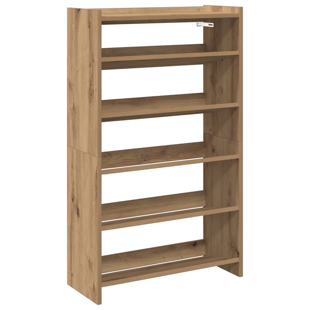 Ράφι παπουτσιών  Artisan Oak 60x25x100 cm Κατασκευασμένο ξύλο