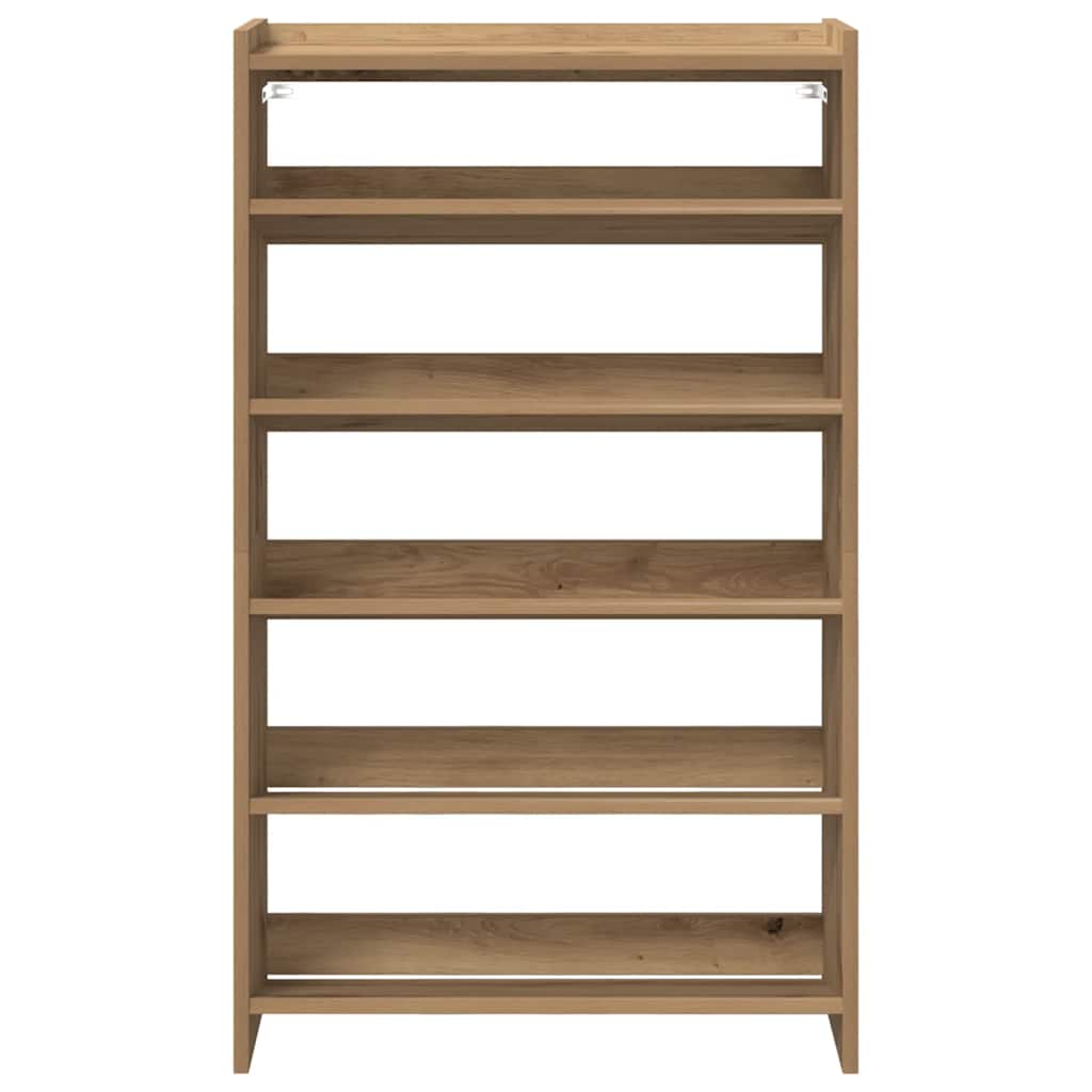 Ράφι παπουτσιών  Artisan Oak 60x25x100 cm Κατασκευασμένο ξύλο