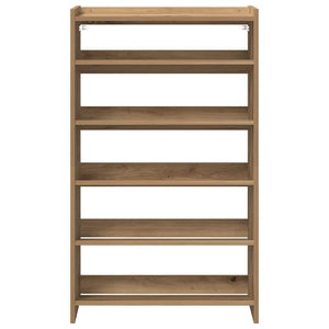 Ράφι παπουτσιών  Artisan Oak 60x25x100 cm Κατασκευασμένο ξύλο