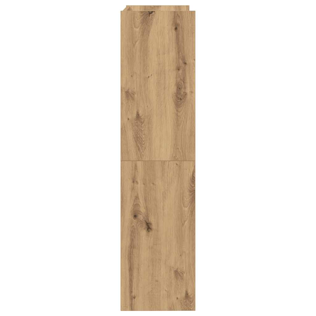 Ράφι παπουτσιών  Artisan Oak 60x25x100 cm Κατασκευασμένο ξύλο