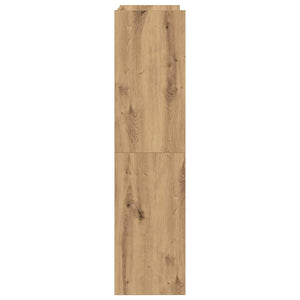 Ράφι παπουτσιών  Artisan Oak 60x25x100 cm Κατασκευασμένο ξύλο