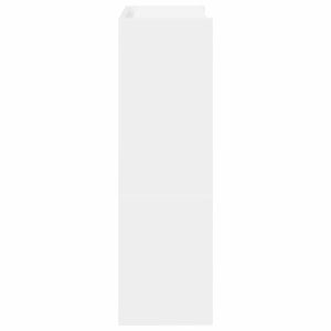 Ράφι παπουτσιών  Λευκό 60x25x81 cm Κατασκευασμένο ξύλο - Pakobazaar