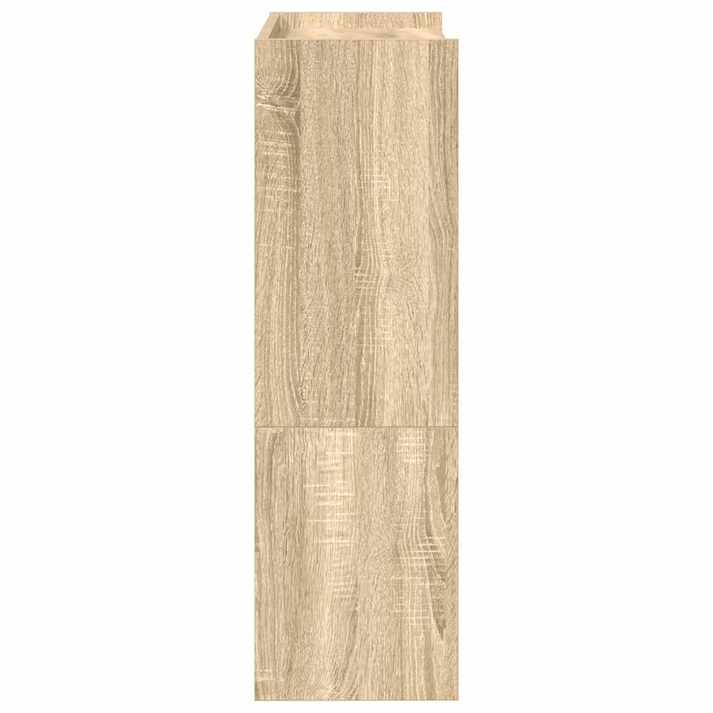 Ράφι παπουτσιών  Sonoma Oak 60x25x81 cm Κατασκευασμένο ξύλο