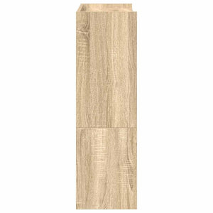 Ράφι παπουτσιών  Sonoma Oak 60x25x81 cm Κατασκευασμένο ξύλο