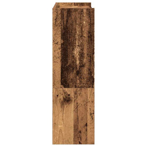 Ράφι παπουτσιών  Παλιό ξύλο 60x25x81 cm Κατασκευασμένο ξύλο
