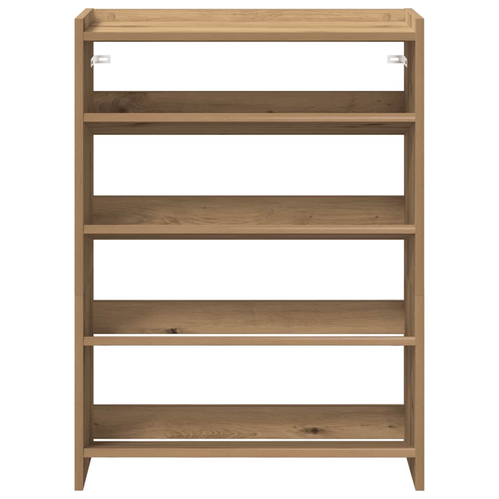 Ράφι παπουτσιών  Artisan Oak 60x25x81 cm Κατασκευασμένο ξύλο