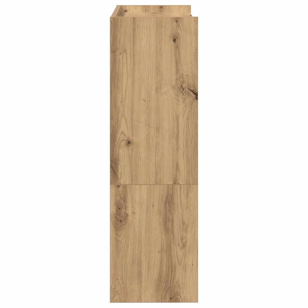 Ράφι παπουτσιών  Artisan Oak 60x25x81 cm Κατασκευασμένο ξύλο