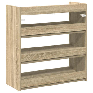 Ράφι παπουτσιών  Sonoma Oak 60x25x62 cm Κατασκευασμένο ξύλο