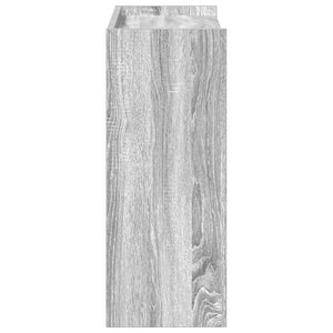 Ράφι παπουτσιών  Γκρι Sonoma 60x25x62 cm Κατασκευασμένο ξύλο - Pakobazaar