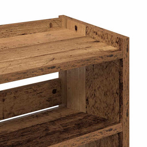 Ράφι παπουτσιών  Παλιό ξύλο 60x25x62 cm Κατασκευασμένο ξύλο - Pakobazaar