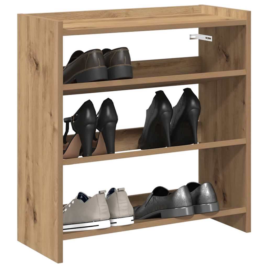 Ράφι παπουτσιών  Artisan Oak 60x25x62 cm Κατασκευασμένο ξύλο