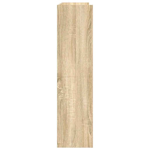 Ράφι παπουτσιών  Sonoma Oak 80x25x100 cm Κατασκευασμένο ξύλο - Pakobazaar
