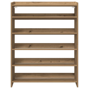 Ράφι παπουτσιών  Artisan Oak 80x25x100 cm Κατασκευασμένο ξύλο