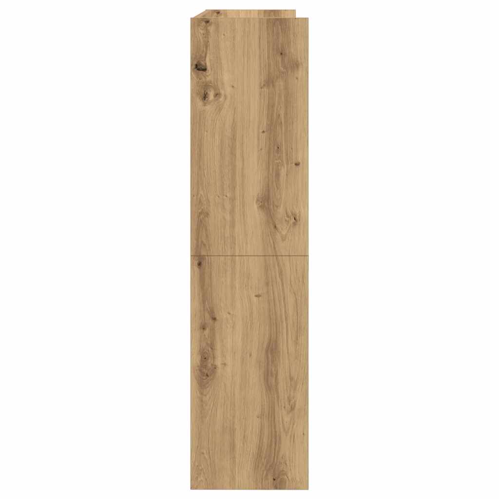 Ράφι παπουτσιών  Artisan Oak 80x25x100 cm Κατασκευασμένο ξύλο