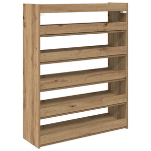 Ράφι παπουτσιών  Artisan Oak 80x25x100 cm Κατασκευασμένο ξύλο