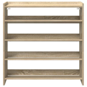 Ράφι παπουτσιών  Sonoma Oak 80x25x81 cm Κατασκευασμένο ξύλο - Pakobazaar