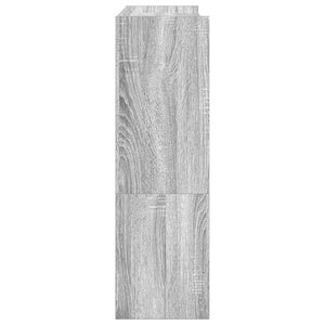 Ράφι παπουτσιών  Γκρι Sonoma 80x25x81 cm Κατασκευασμένο ξύλο